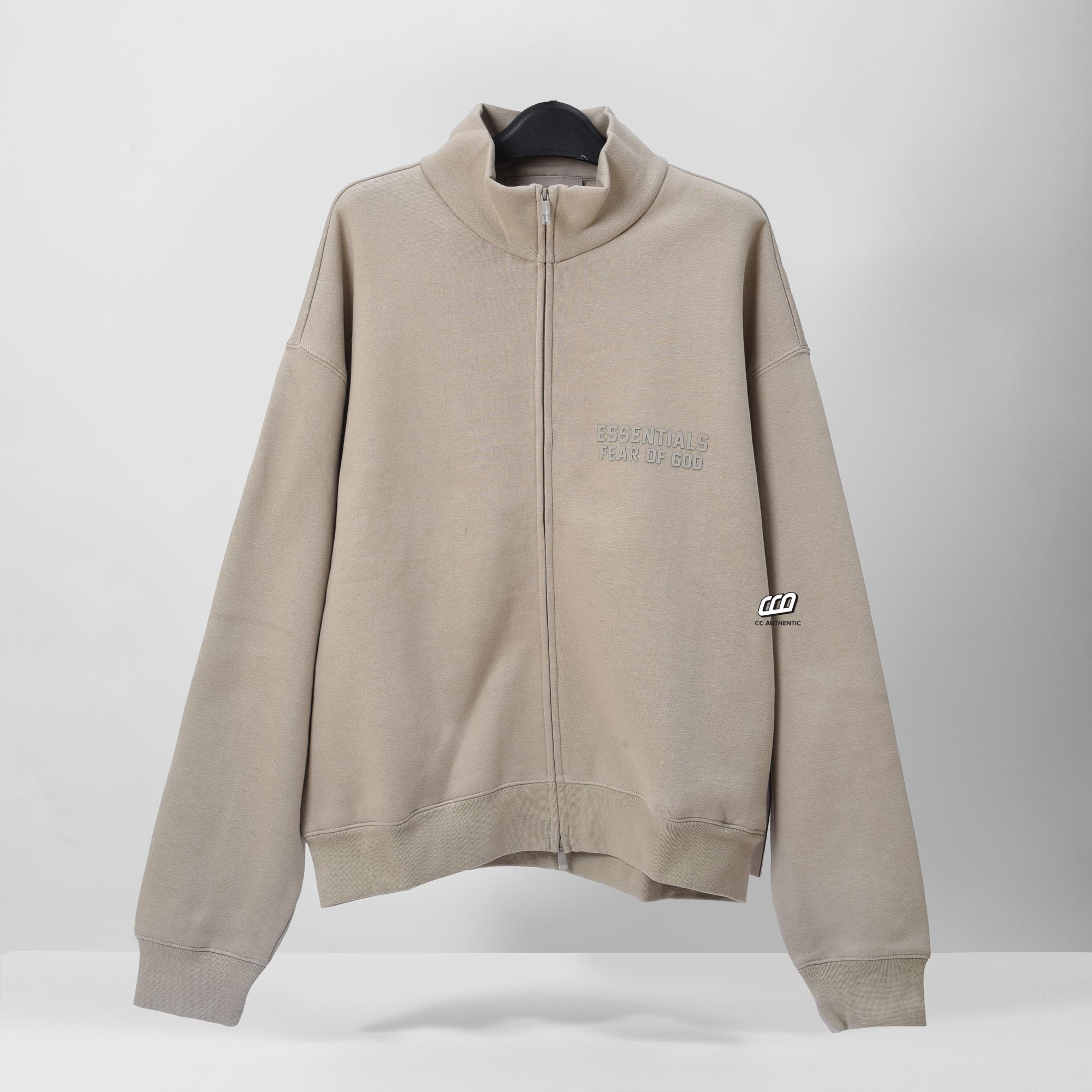 FOG ESSENTIALS SS23 FULLZIP HOODIE - SEAL