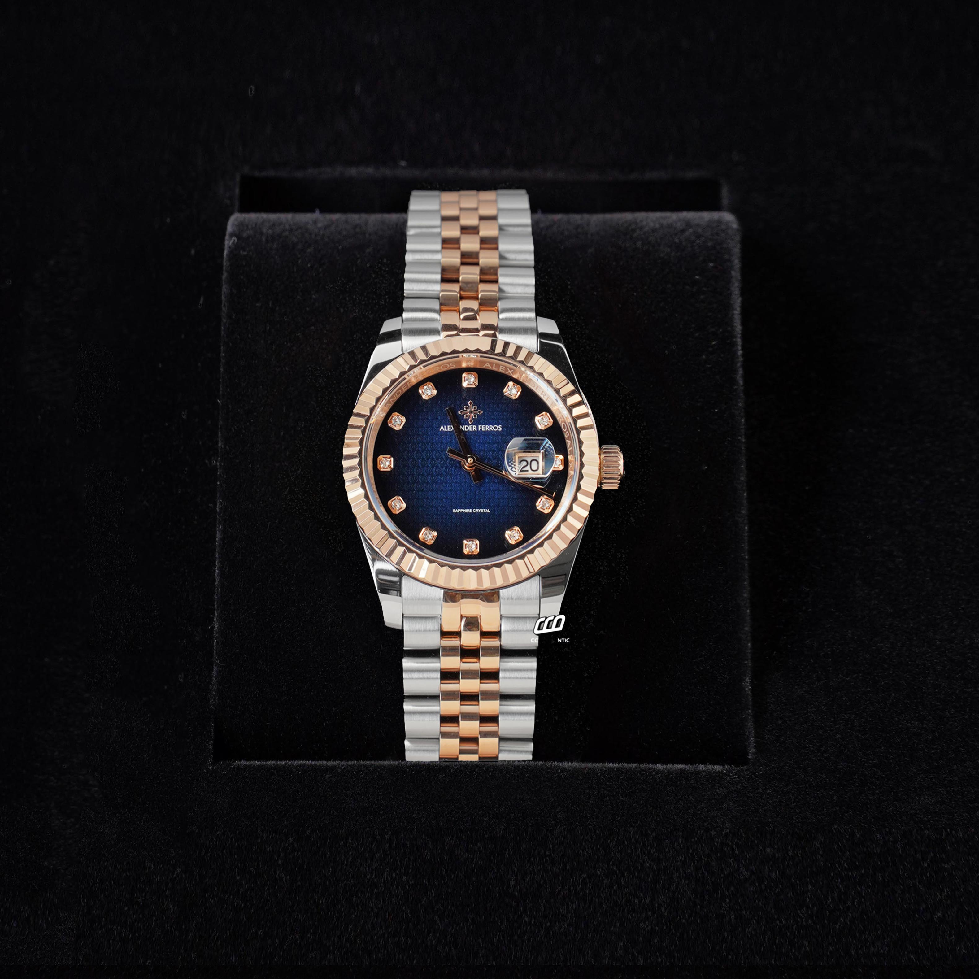 ĐỒNG HỒ NỮ ALEXANDER FERROS 8372D/05 QUARTZ 31MM