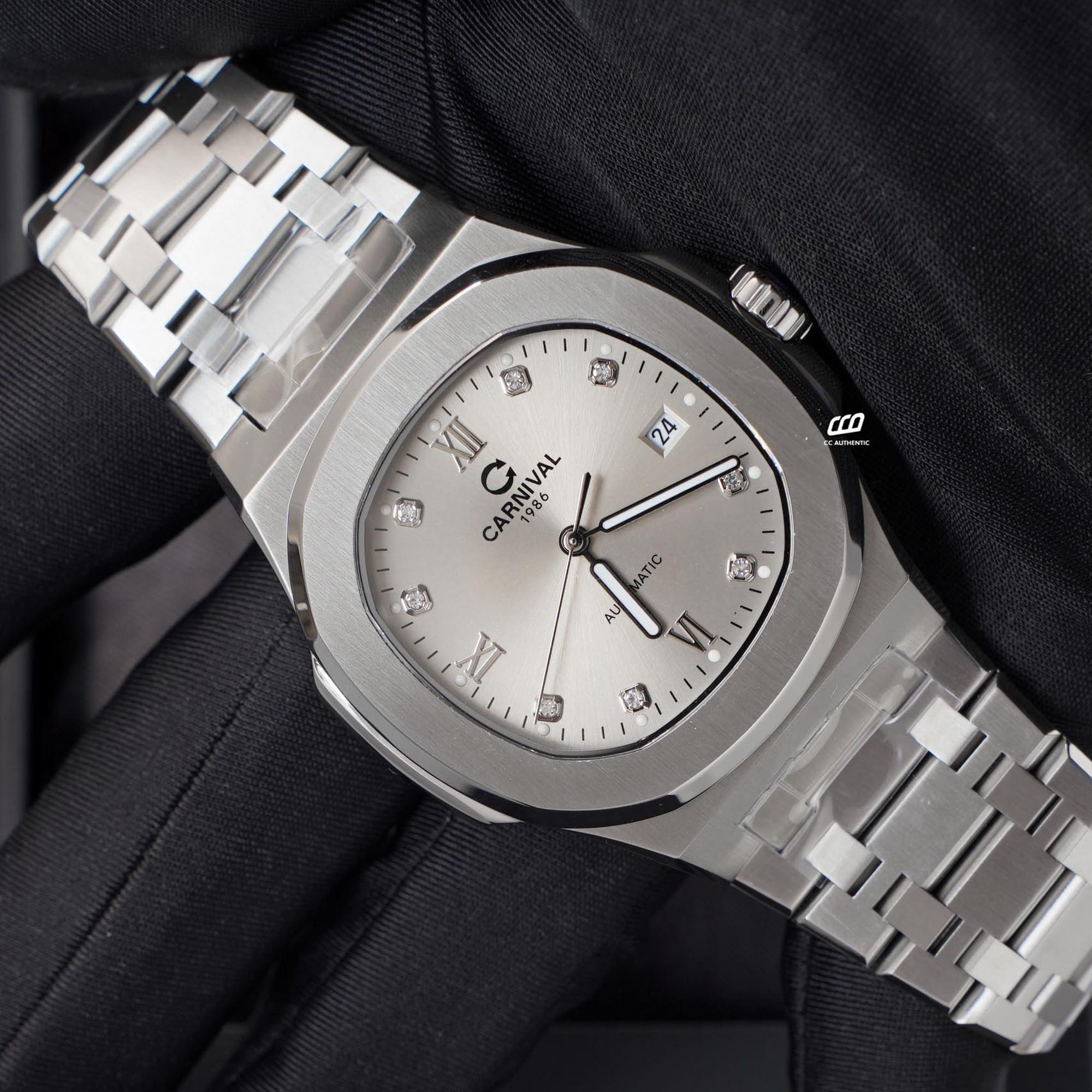 ĐỒNG HỒ NAM CARNIVAL 8160G VT TX AUTOMATIC 41MM