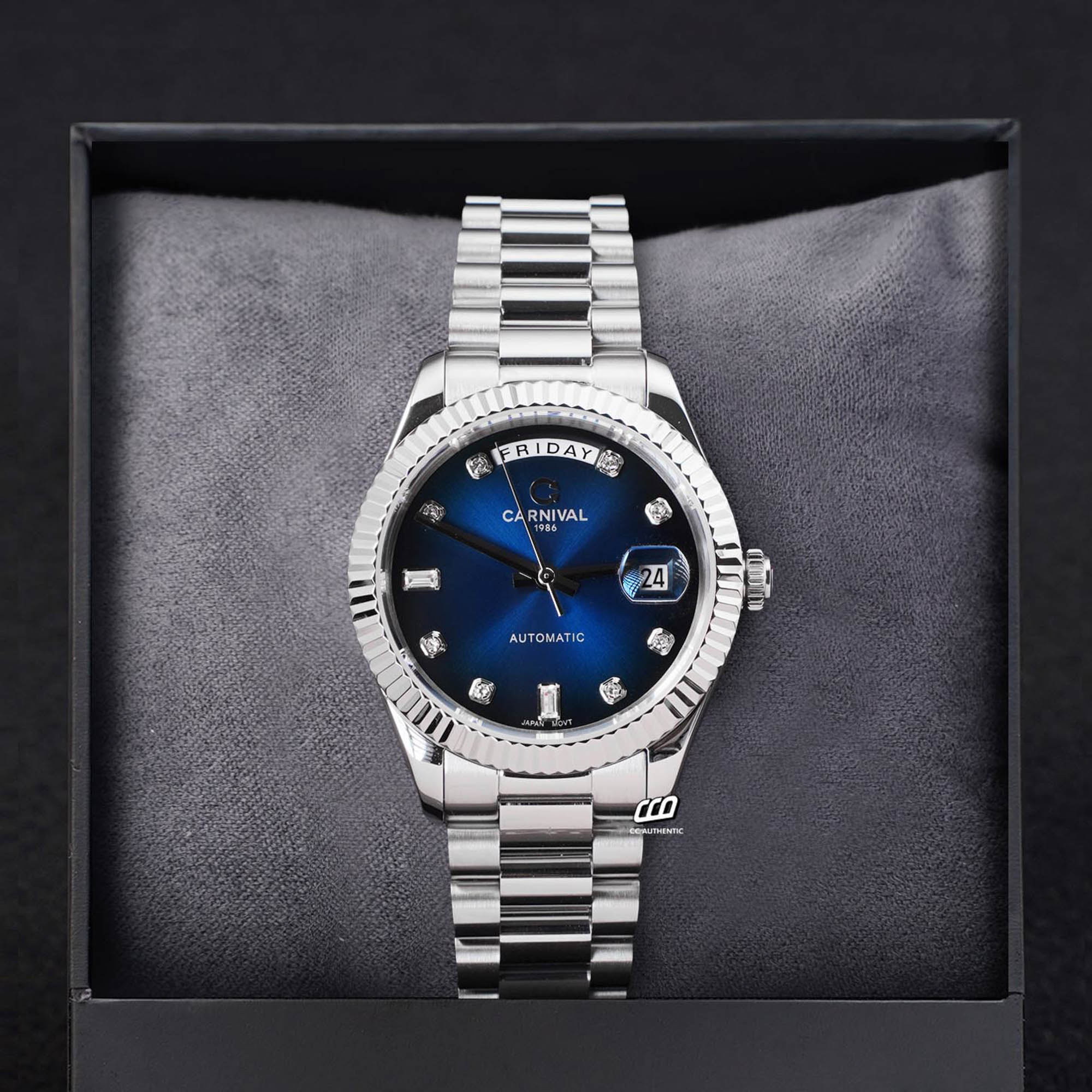 ĐỒNG HỒ NAM CARNIVAL 8239G VT X AUTOMATIC 38MM
