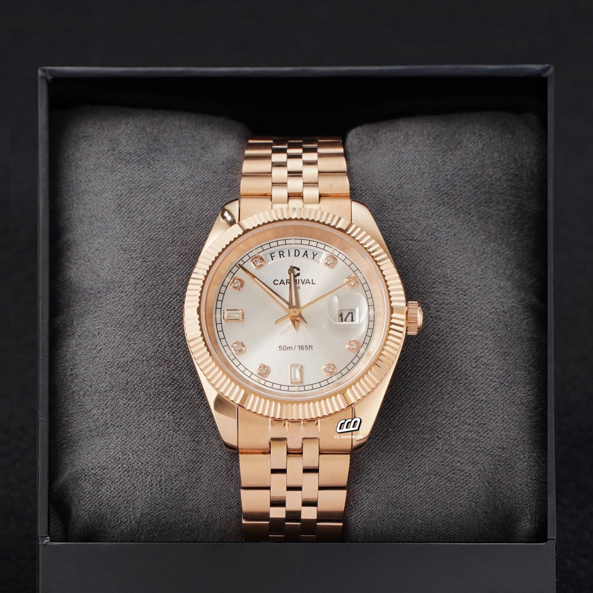 ĐỒNG HỒ NAM CARNIVAL 8190G VH T QUAZT 40MM