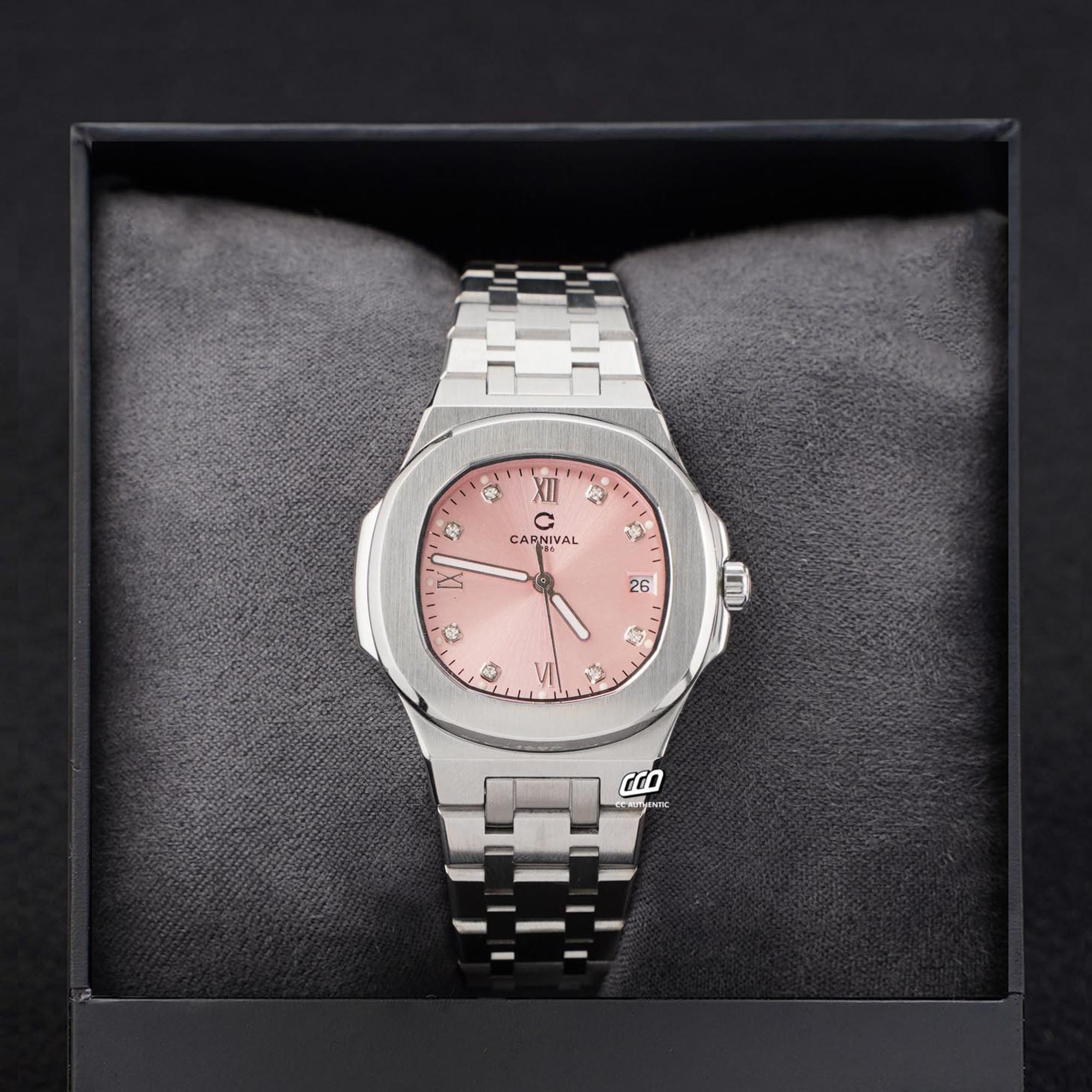 ĐỒNG HỒ NỮ CARNIVAL 8160L VT H QUAZT 34MM
