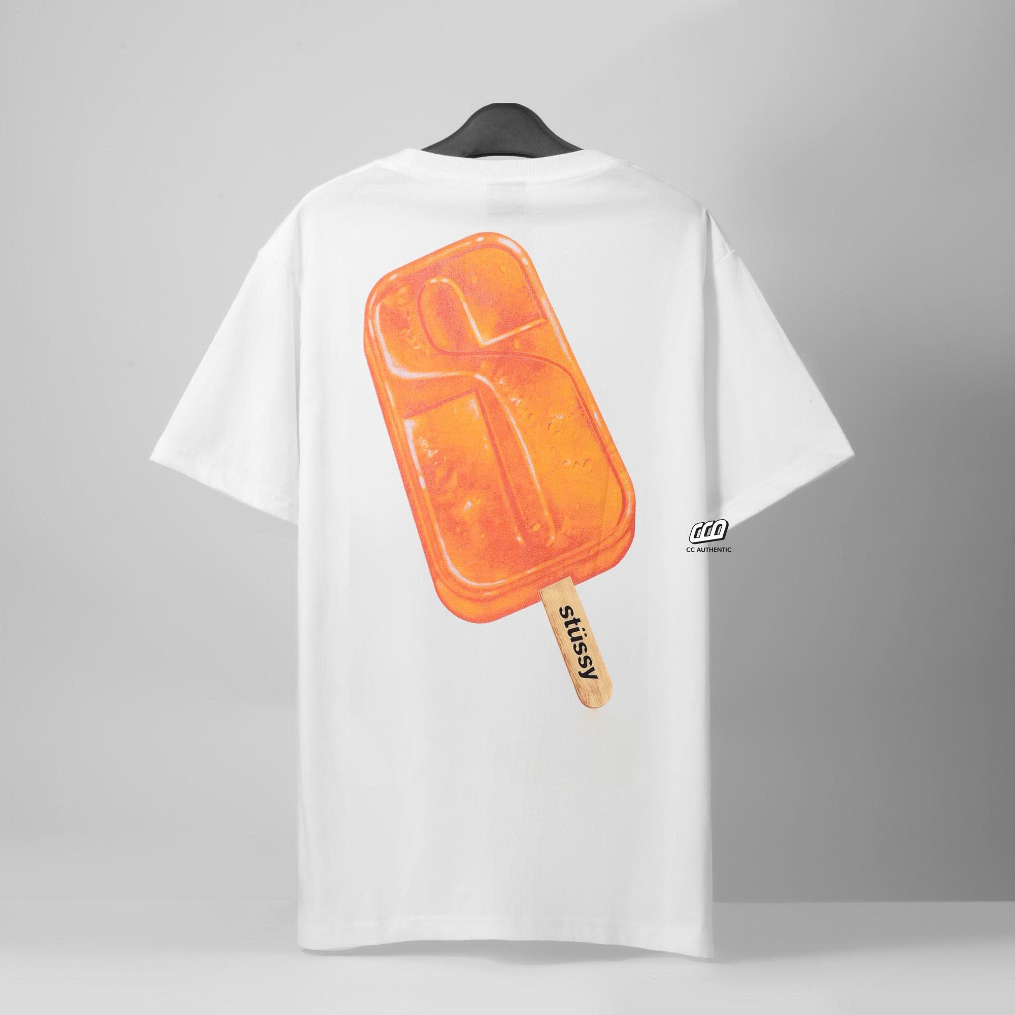 STUSSY POPSICLE T-SHIRT - WHITE