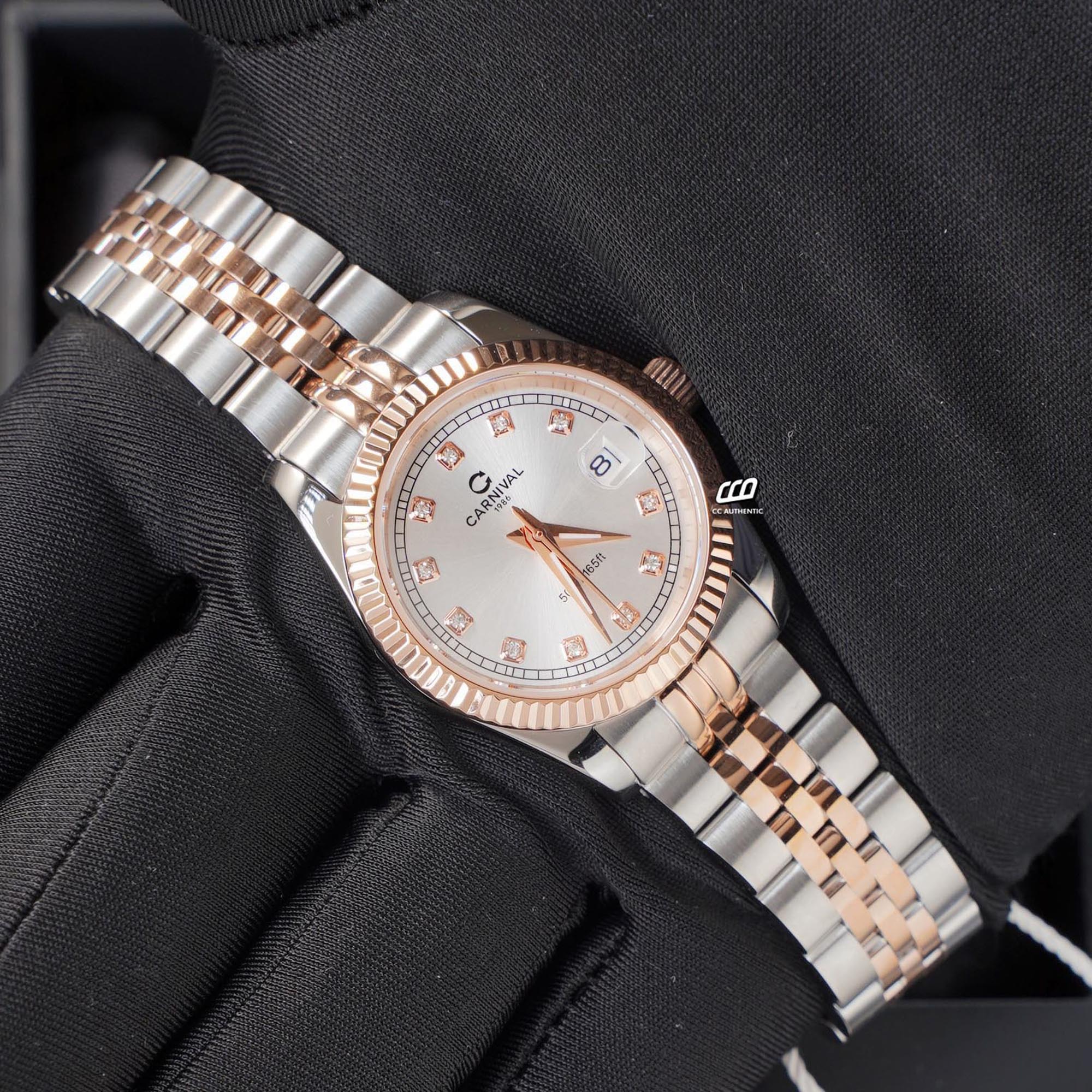 ĐỒNG HỒ NỮ CARNIVAL 8131L CH T QUAZT 32MM
