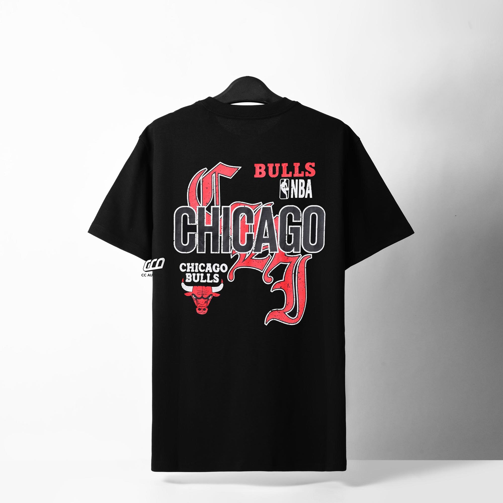 NEW ERA CHICAGO BULLS RS42 T-SHIRT - BLACK