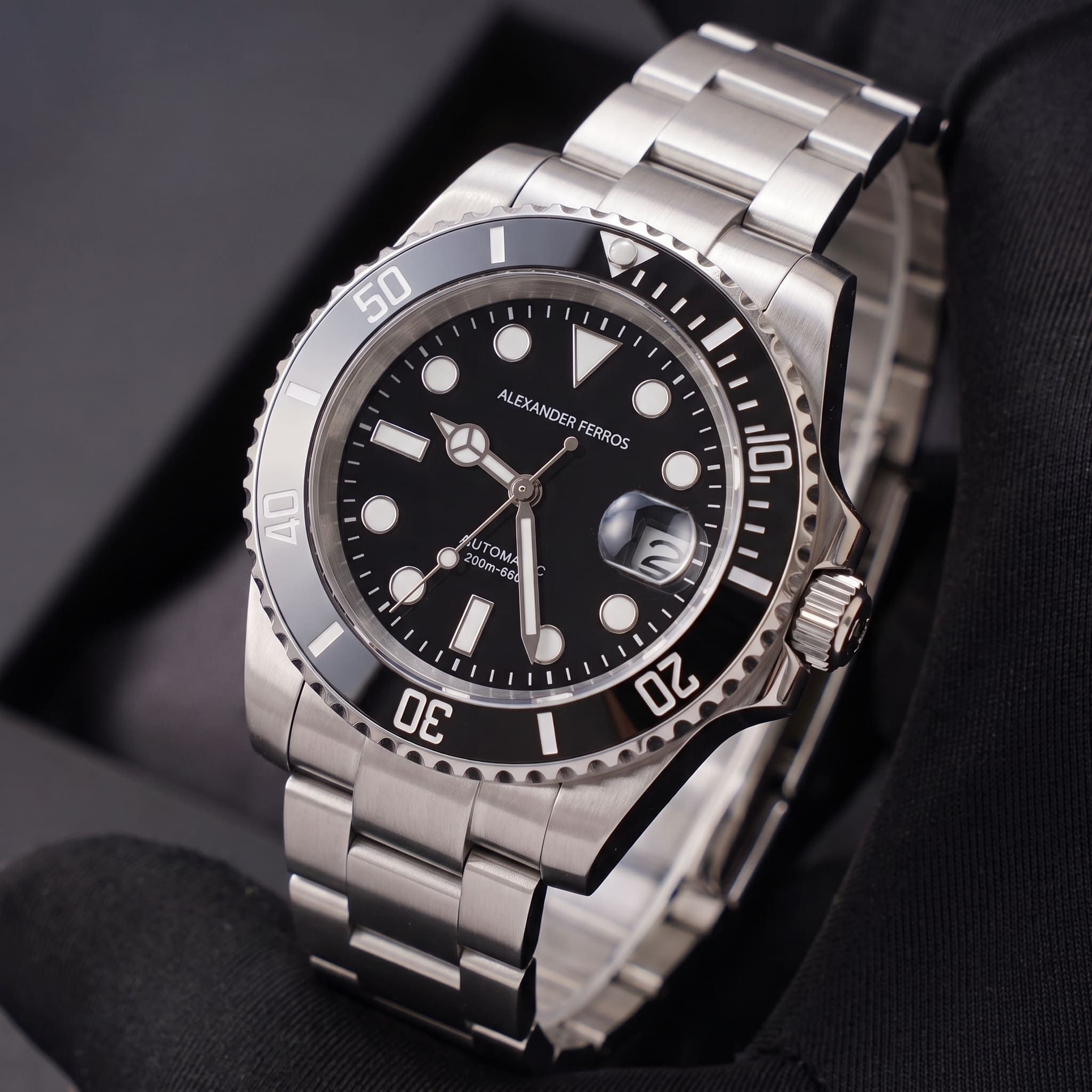 ĐỒNG HỒ NAM ALEXANDER FERROS 8352S/01 AUTOMATIC 40MM