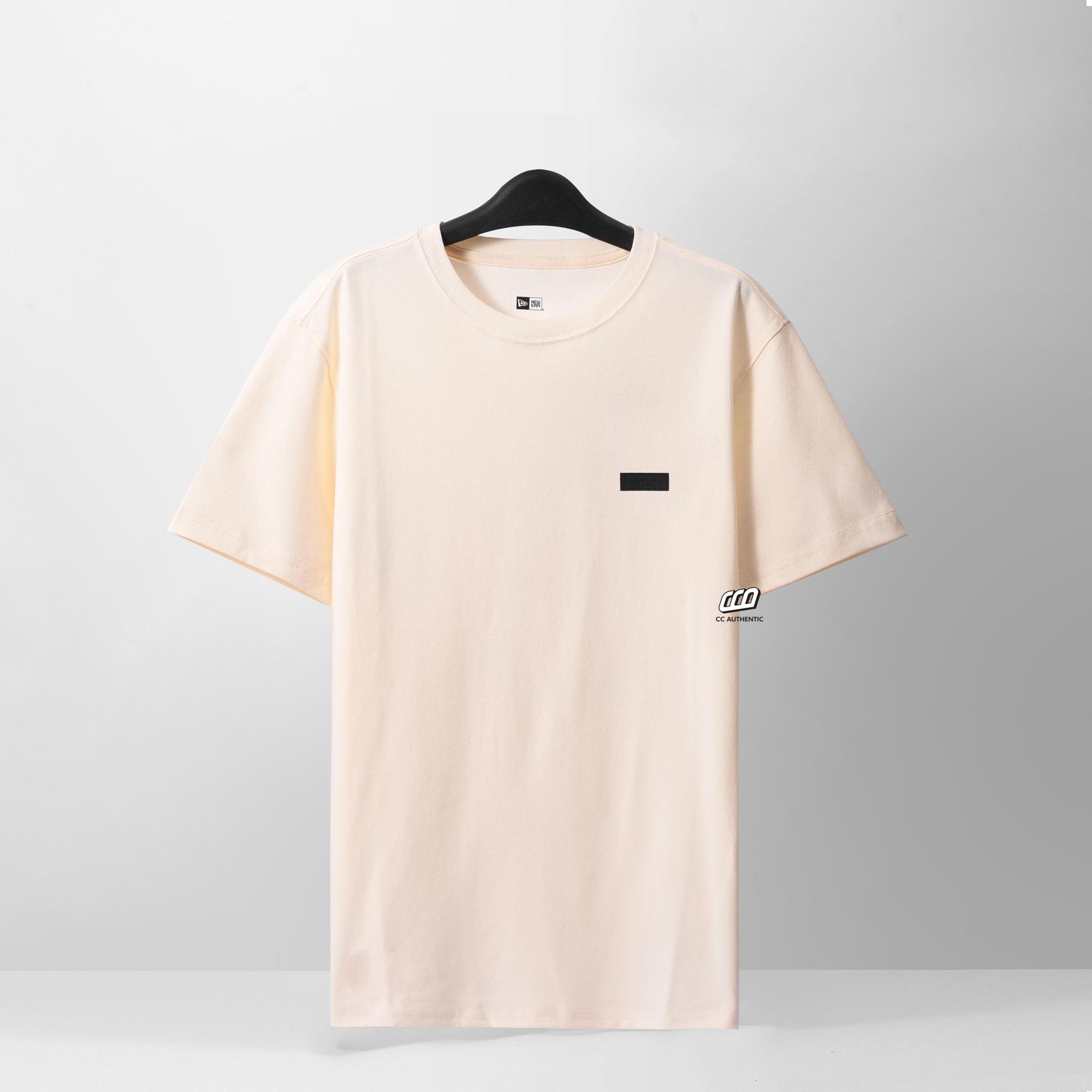 NEW ERA ZOOM UP LOGO T-SHIRT - IVORY