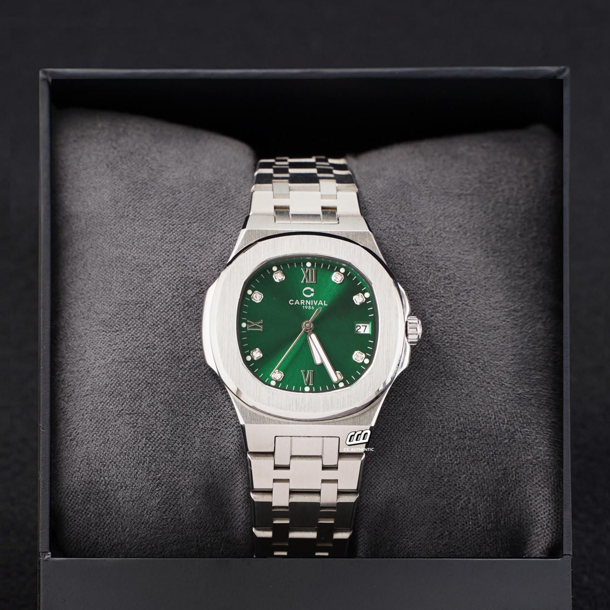 ĐỒNG HỒ NỮ CARNIVAL 8160L VT XL QUAZT 34MM
