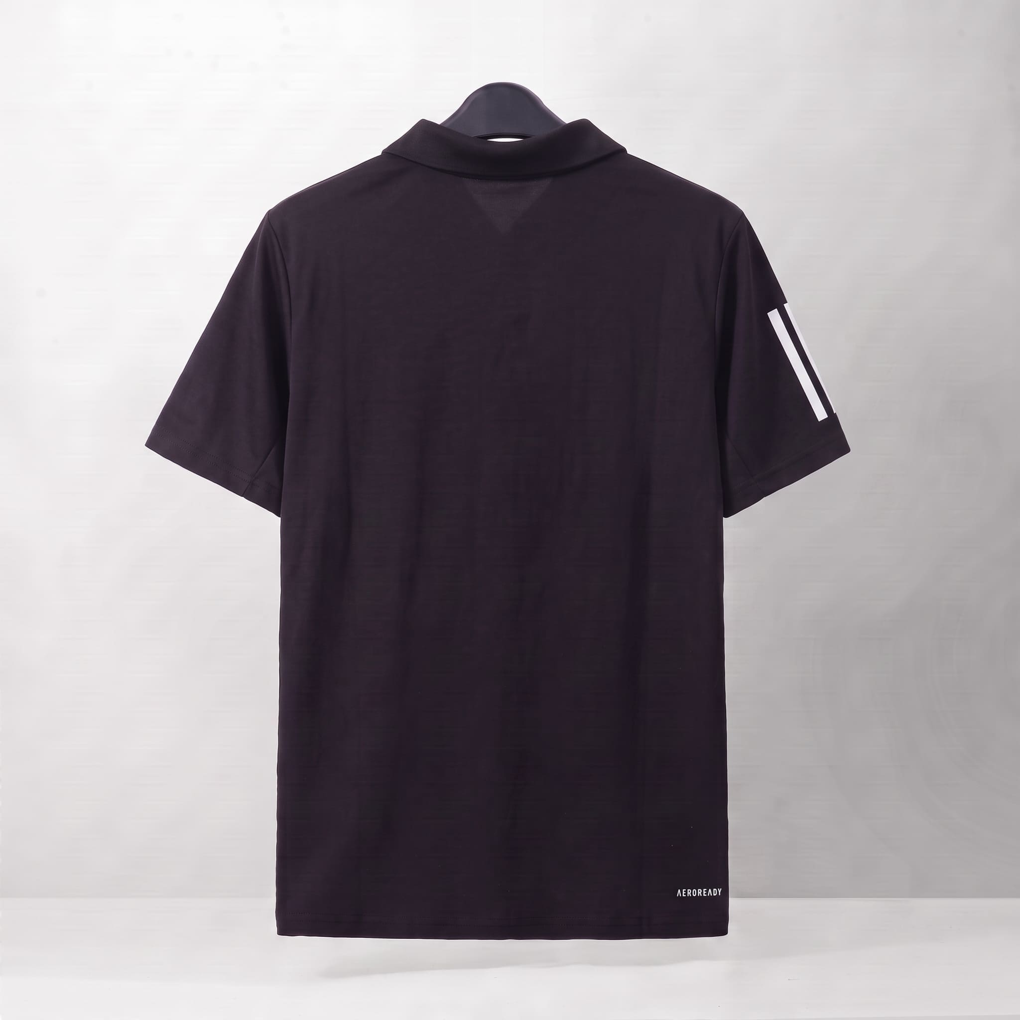 ADIDAS CLUB 3STR POLO - BLACK