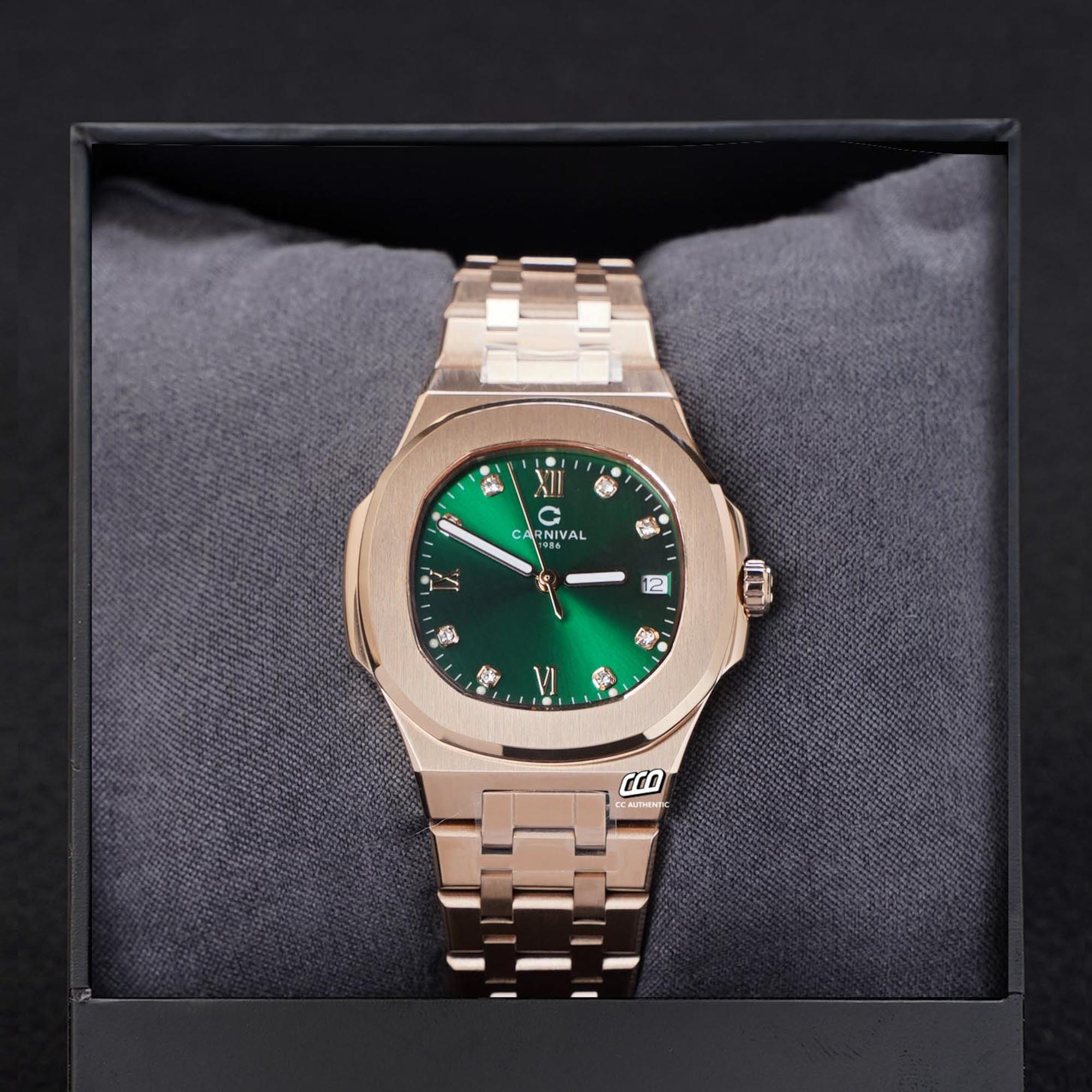ĐỒNG HỒ NỮ CARNIVAL 8160L VH XL QUAZT 34MM