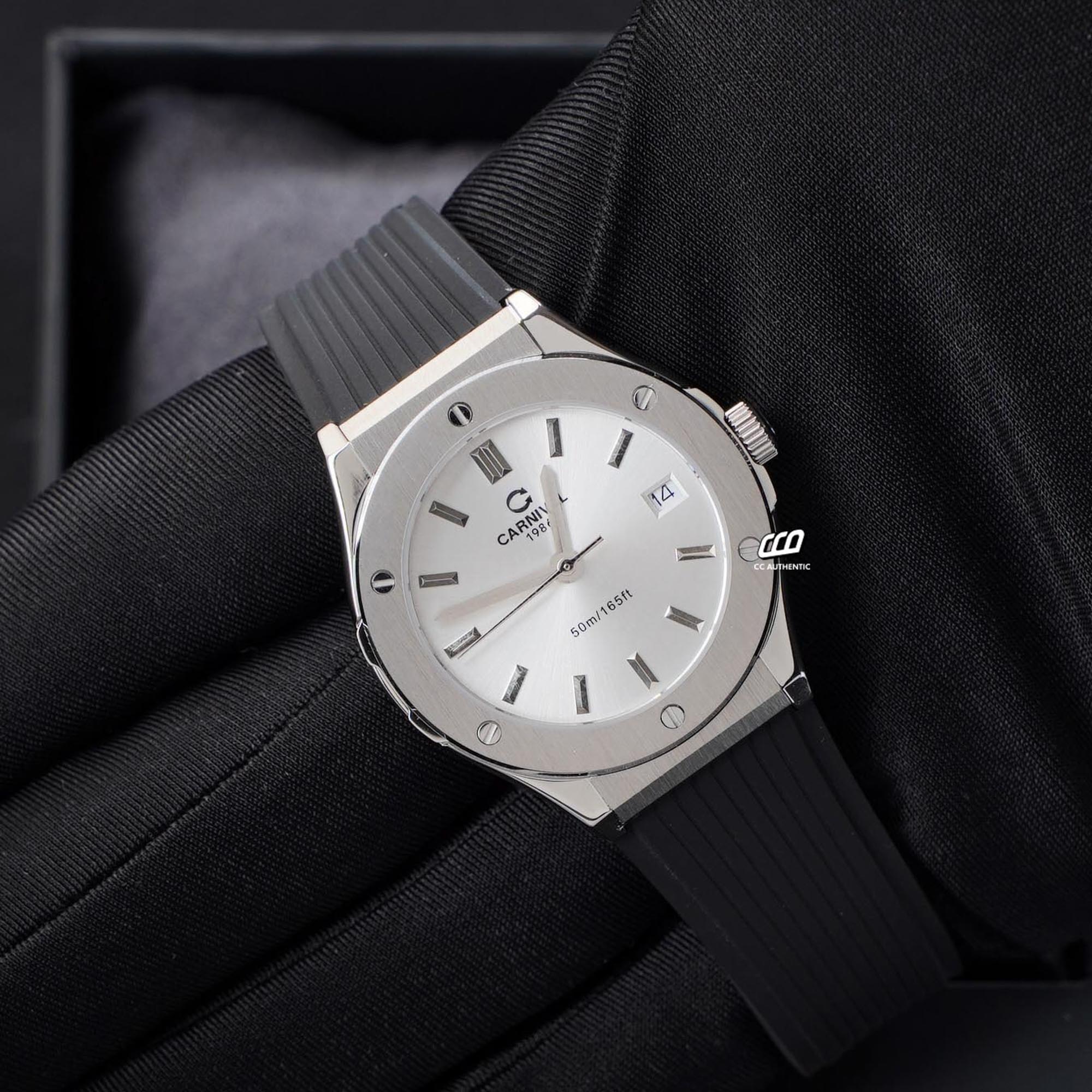 ĐỒNG HỒ NỮ CARNIVAL 8168L VT DCS T QUAZT 34MM