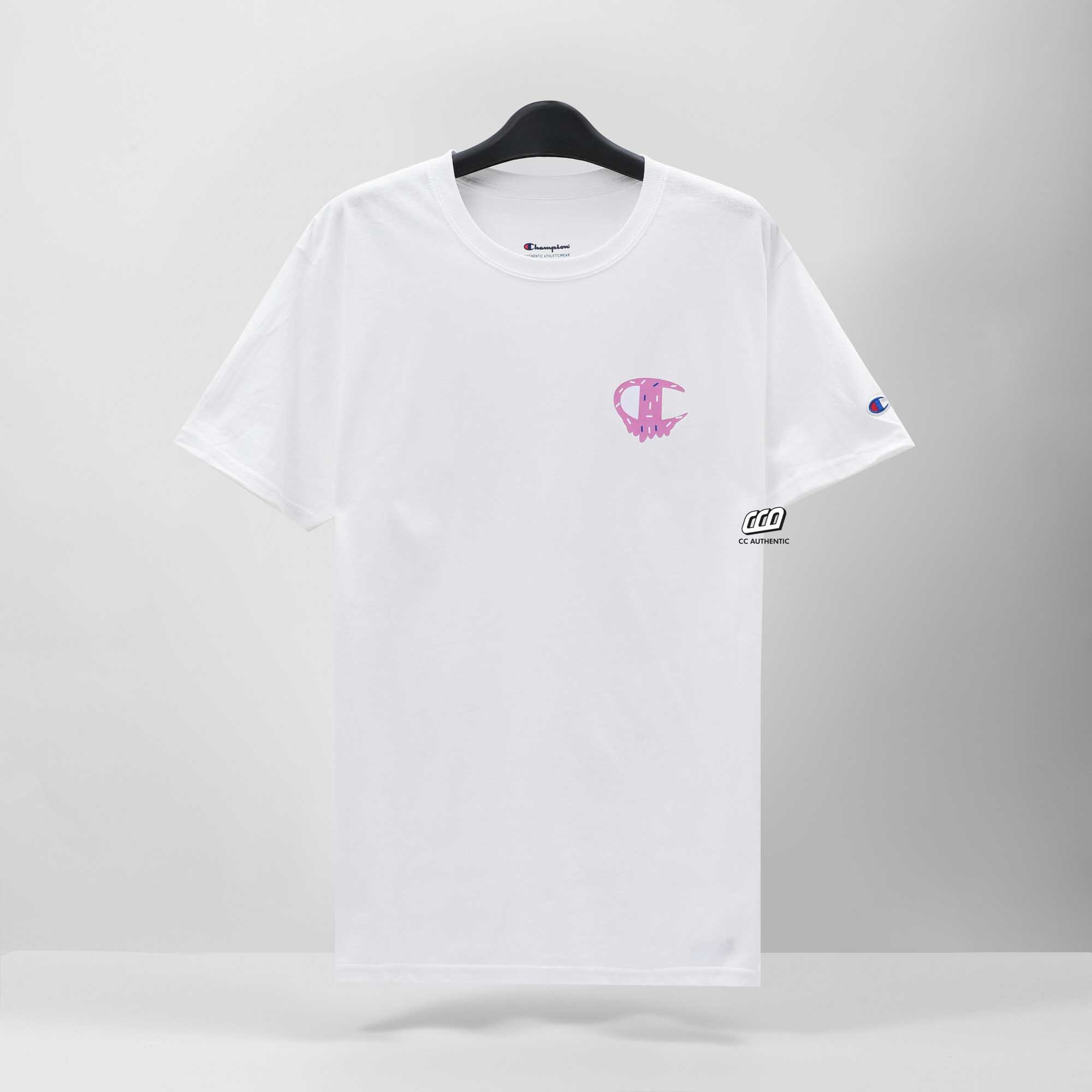 CHAMPION LIFE GRAPHIC ICE CREAM T-SHIRT - WHITE