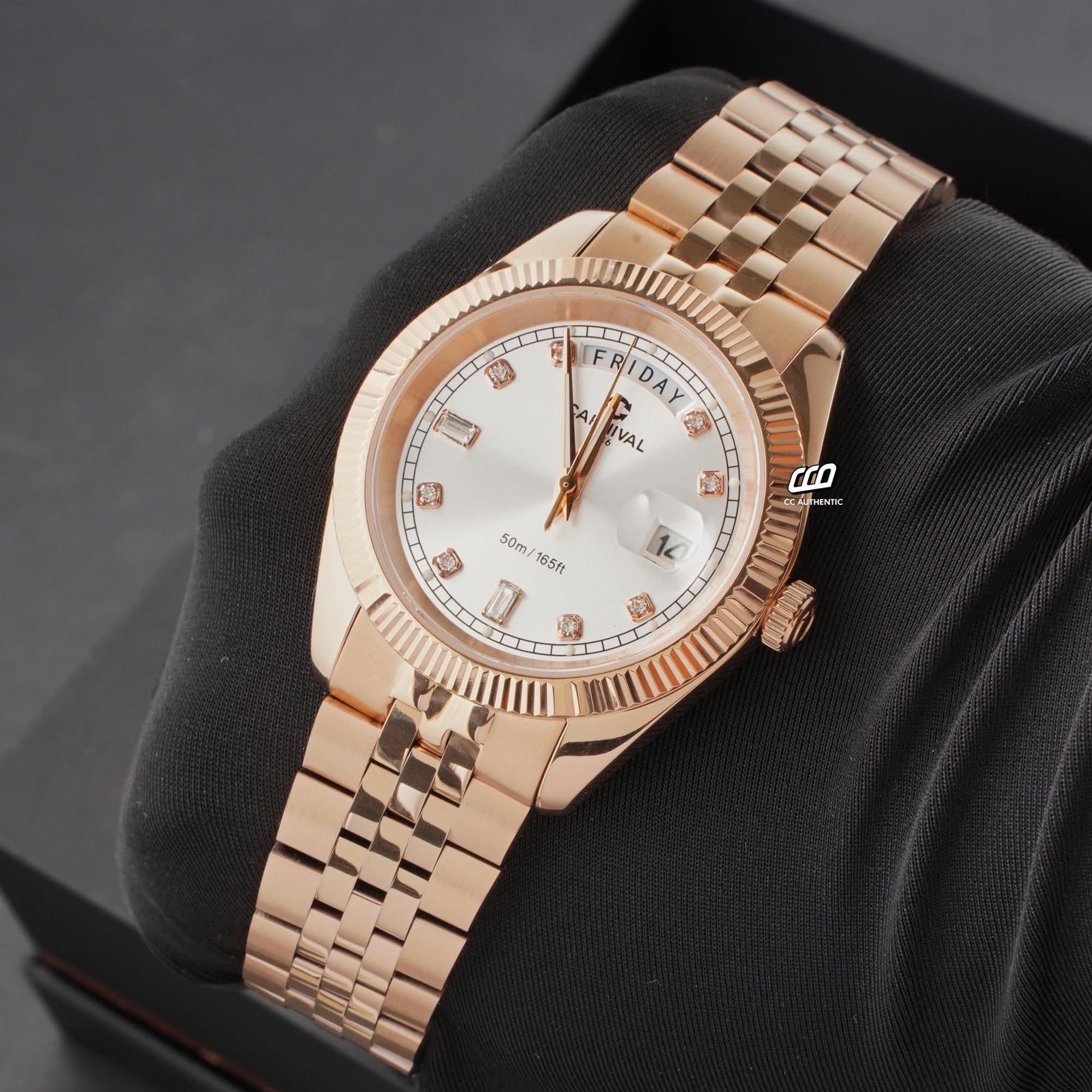 ĐỒNG HỒ NAM CARNIVAL 8190G VH T QUAZT 40MM