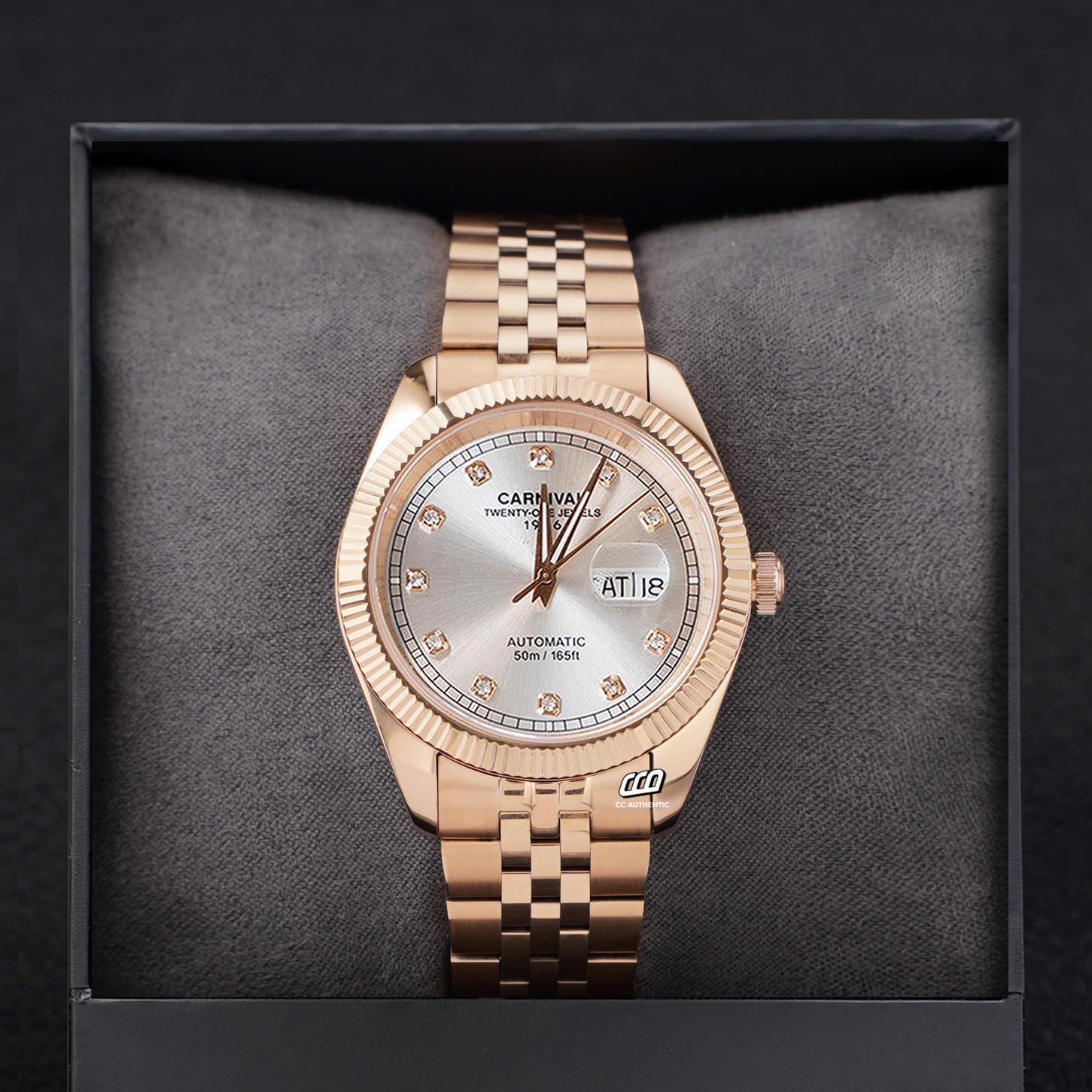ĐỒNG HỒ NAM CARNIVAL 8131G VH T AUTOMATIC 41MM