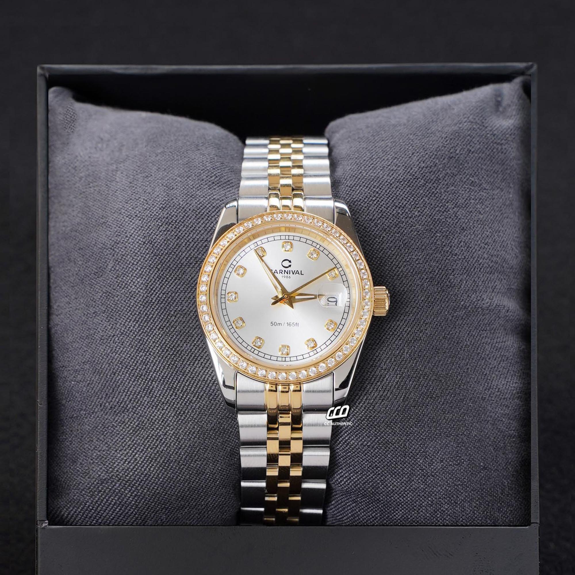 ĐỒNG HỒ CARNIVAL 8131L2 CV T QUAZT 32MM