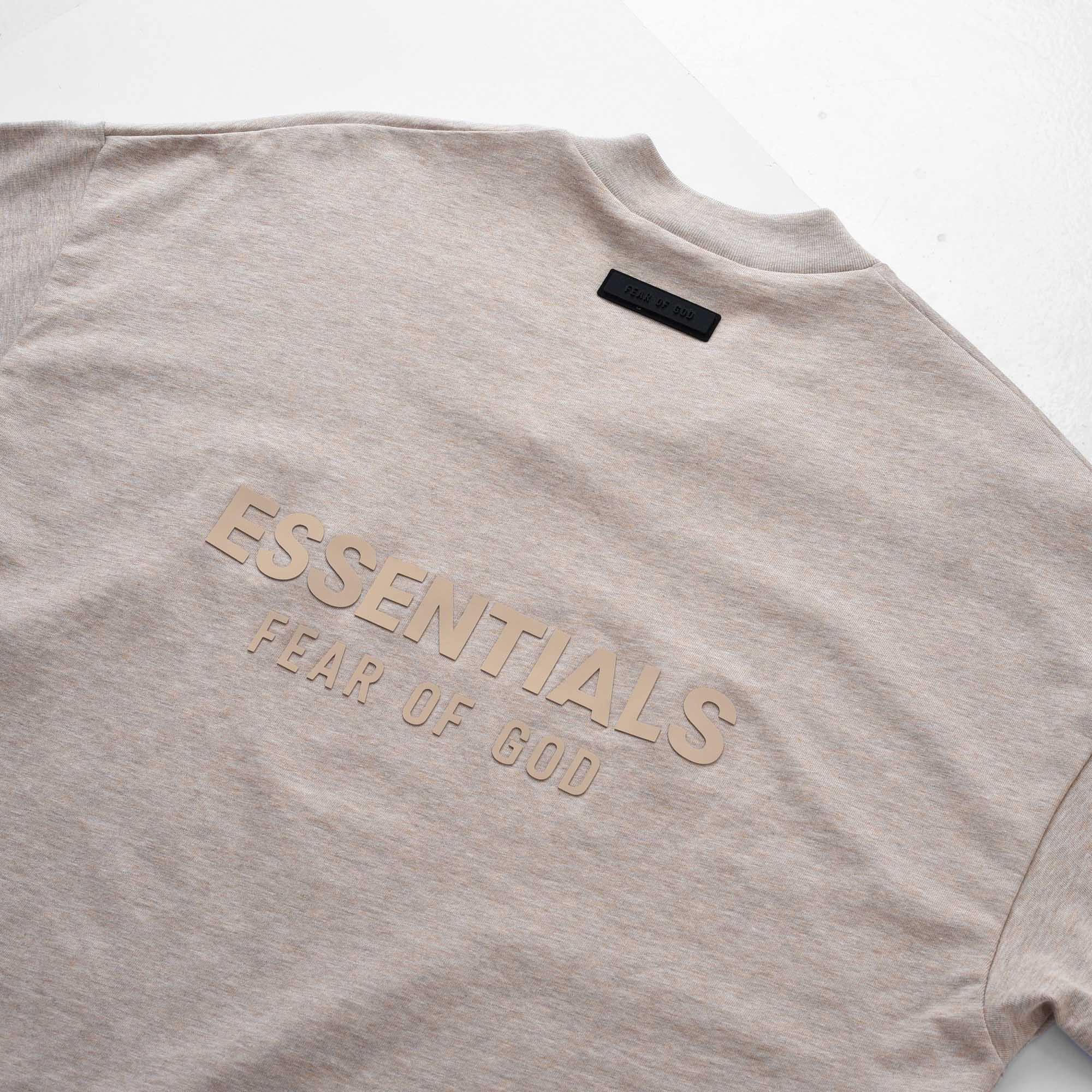 FOG ESSENTIALS V-NECK T-SHIRT - GOLD HEATHER