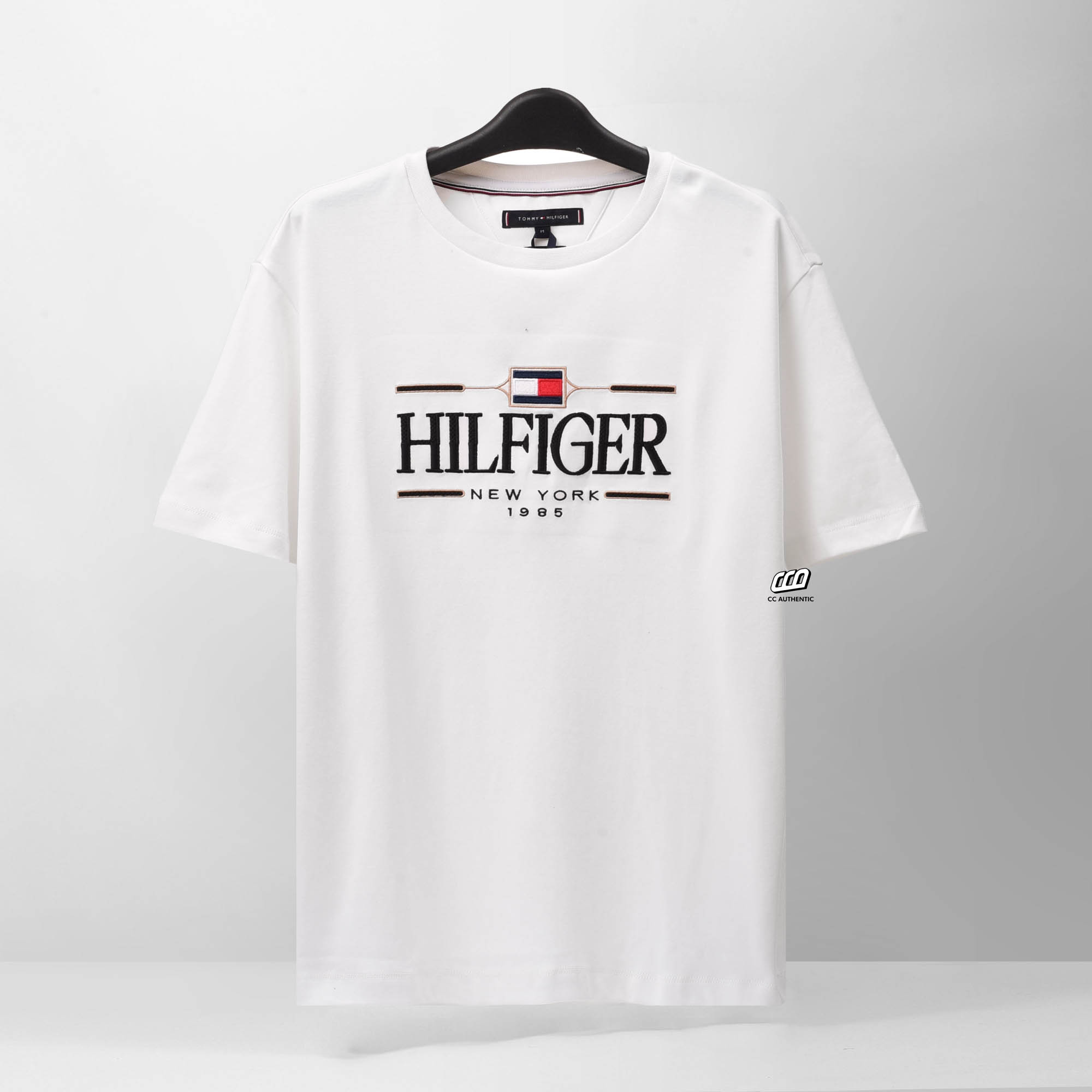 TOMMY HILFIGER NEW YORK 1985 T-SHIRT - WHITE